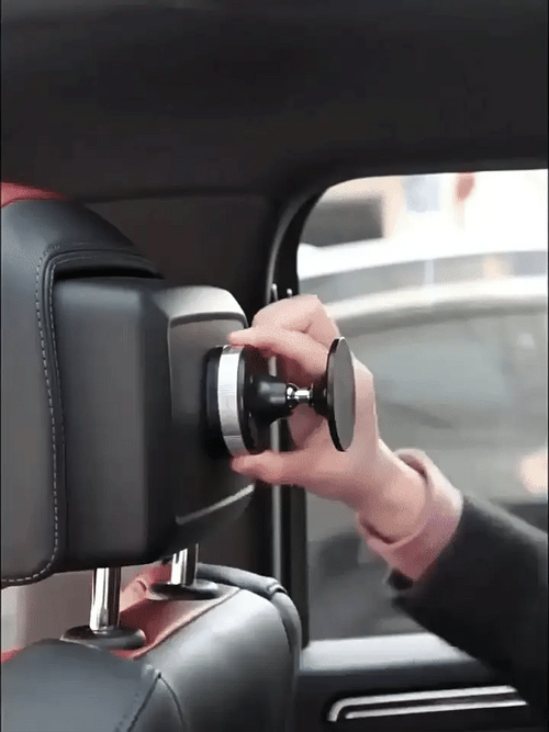 Hepu Suction Cup Car Mount Secure Magnetic Holder for Any Phone