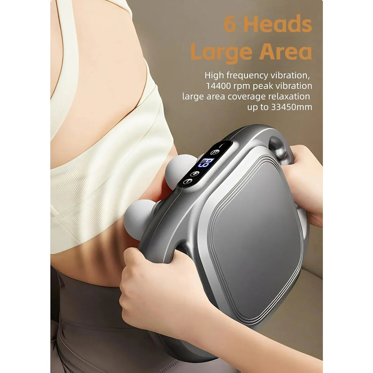 6 in 1 Full Body Electric Massager مدلك كهربائي 6 في 1 لكامل الجسم