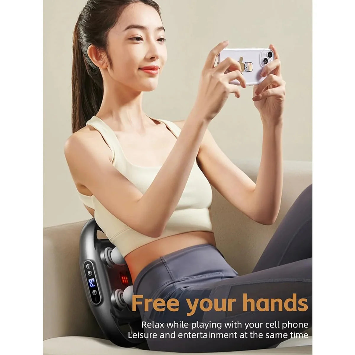 6 in 1 Full Body Electric Massager مدلك كهربائي 6 في 1 لكامل الجسم