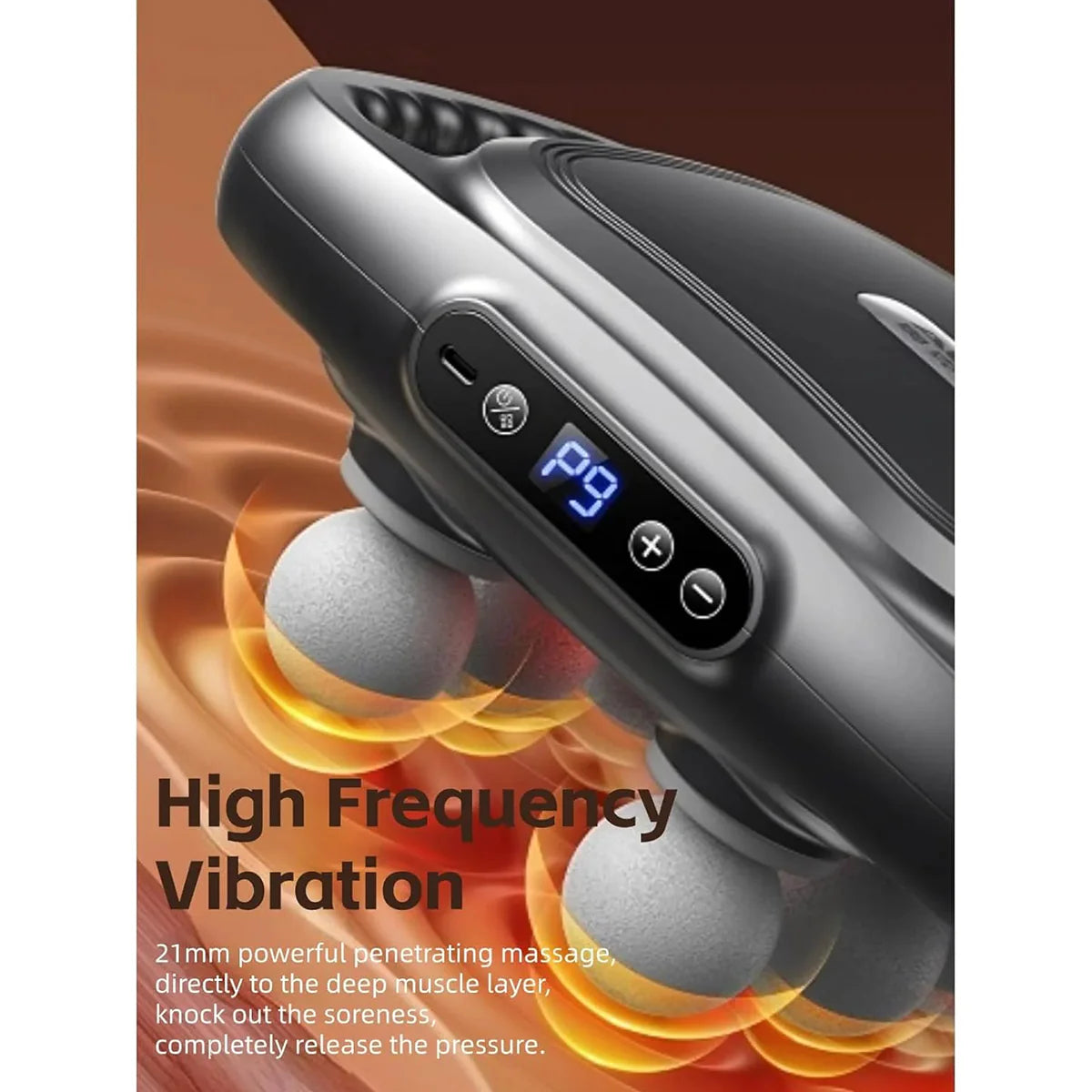 6 in 1 Full Body Electric Massager مدلك كهربائي 6 في 1 لكامل الجسم