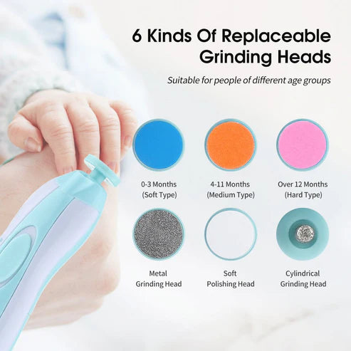 Baby Nail Care Kit Quiet Safe & Easy Nail