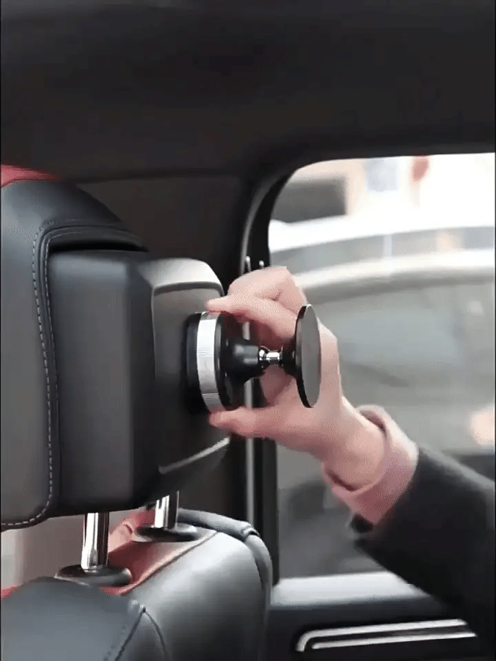 Hepu Suction Cup Car Mount Secure Magnetic Holder for Any Phone