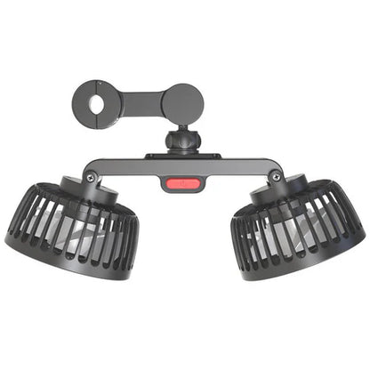 Multifunctional Car Rear Fan Stay Cool with Adjustable Wind Power