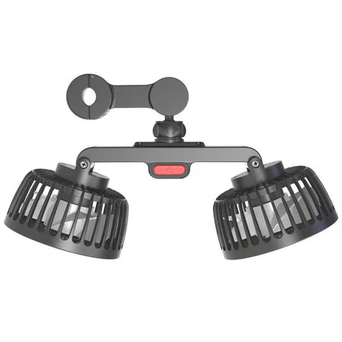 Multifunctional Car Rear Fan Stay Cool with Adjustable Wind Power