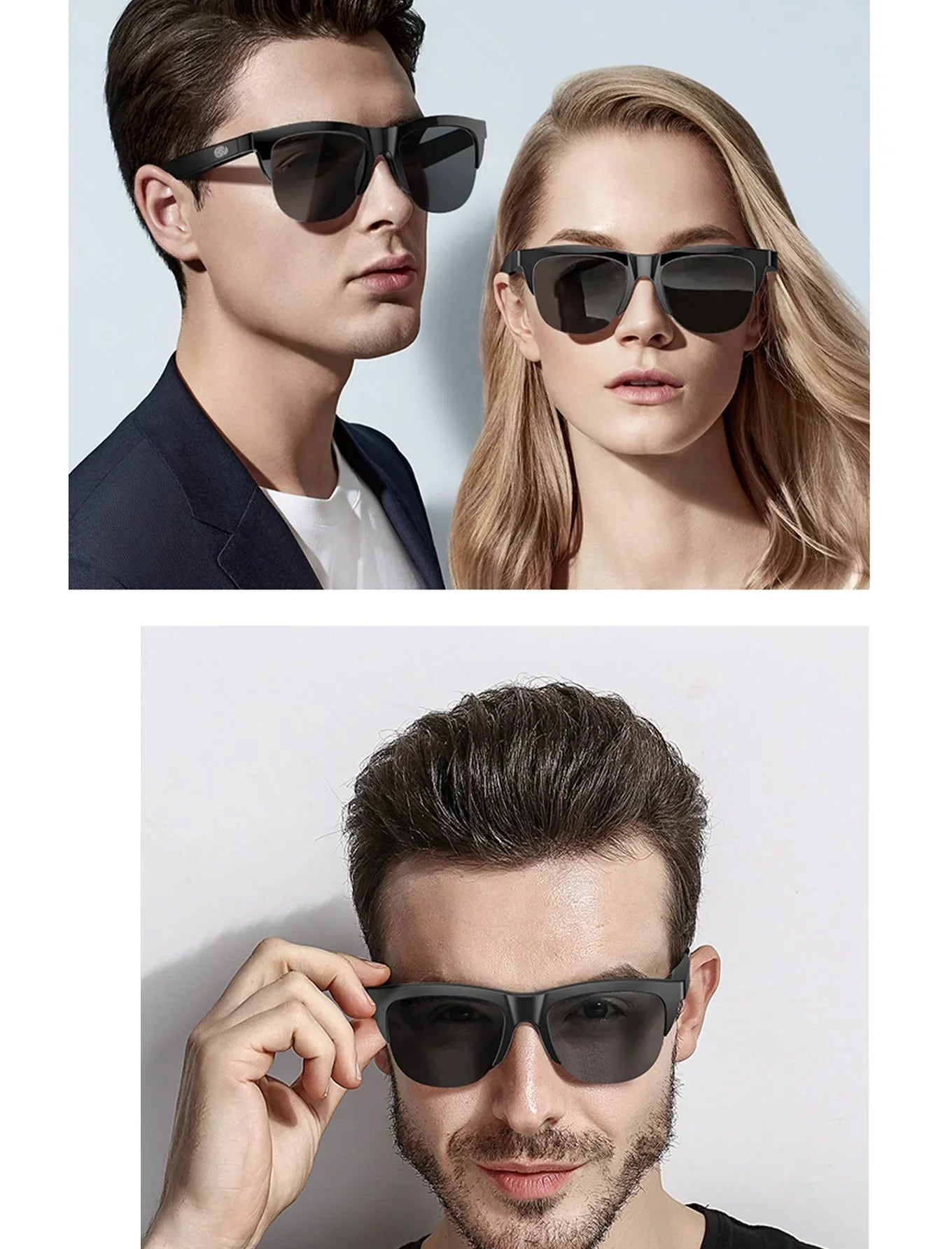 Bluetooth Smart Glasses Listen, Talk & See in Style