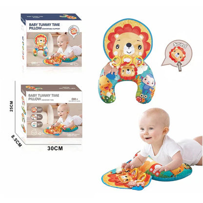 Soft Cartoon Baby Pillow Adorable Comfort for Peaceful Sleep