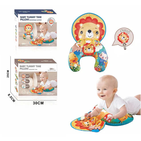 Soft Cartoon Baby Pillow Adorable Comfort for Peaceful Sleep