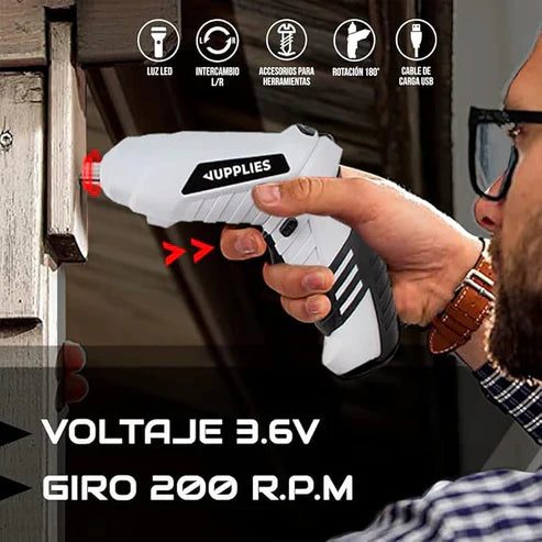 Cordless Electric Screwdriver Power & Precision in Your Hands
