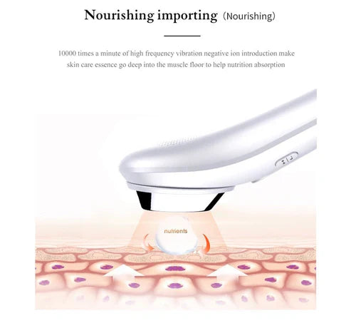 Electric Ultrasonic Skin Scrubber  Spa Like Glow at Home