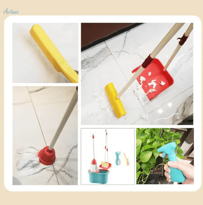 Mini Cleaning Set for Kids Teach, Play & Clean Together!