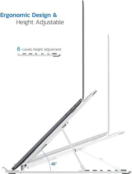 Adjustable Laptop Stand Elevate Comfort & Productivity