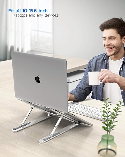 Adjustable Laptop Stand Elevate Comfort & Productivity