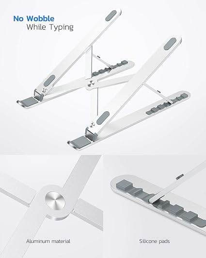 Adjustable Laptop Stand Elevate Comfort & Productivity