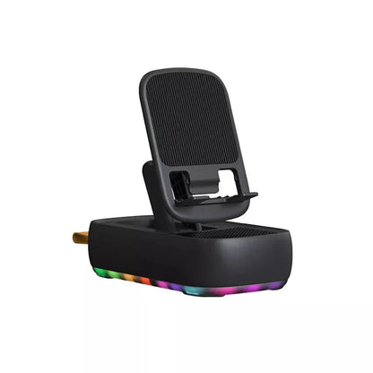 2 in 1 Mobile Holder with Bluetooth Speaker Watch, Listen, Enjoy