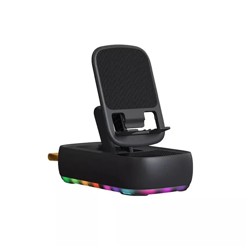2 in 1 Mobile Holder with Bluetooth Speaker Watch, Listen, Enjoy