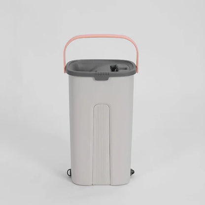 Magic Squeeze Mop with Bucket  Fast Touch-Free Floor Cleaning